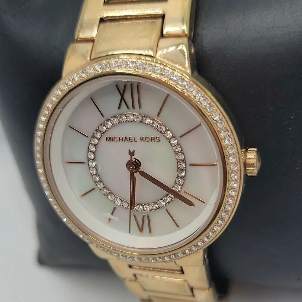 Michael Kors MK3961 Women's Rose Gold Stainless Steel Analog Dial Watch DE690